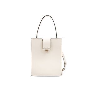 Giada White Leather Shoulder Women's Bag (Pre-Owned)